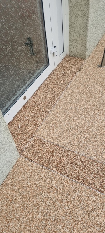 Réalisation d'une Moquette de Pierre - Chambre funéraire Pauly sur la commune de Muret en région Occitanie