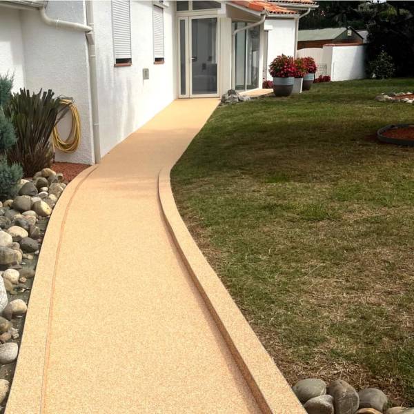 allée en Marbre et résine