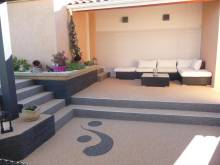 Notre zone d'activité pour ce service pose et installation de revêtement de sol extérieur pour terrasses en moquette de pierre et revêtement drainant durable et esthétique